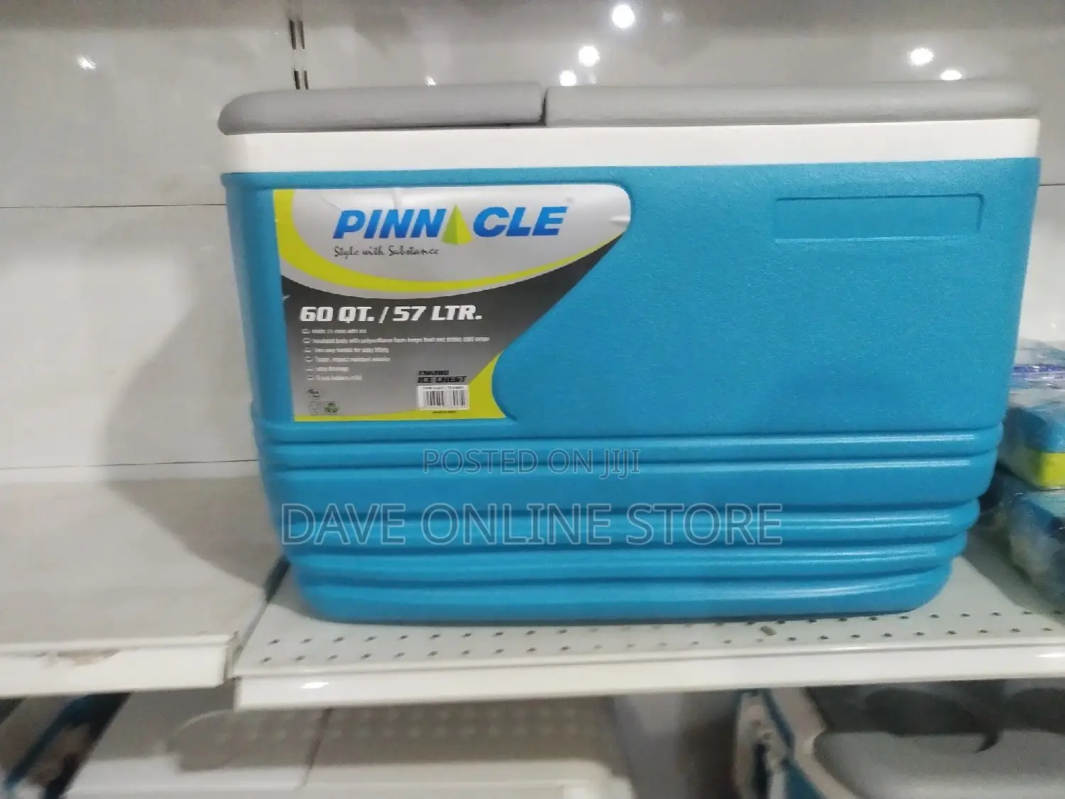 57 Litre Pinnacle Ice Cooler Box