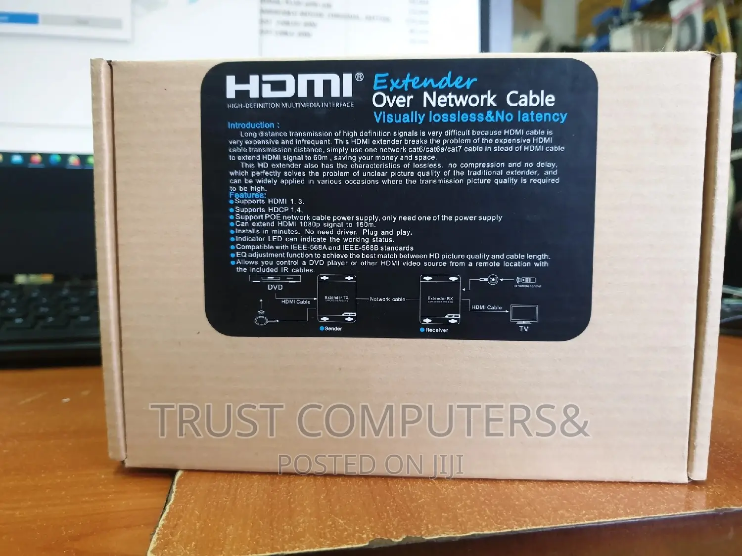 Hdmi Extender 150m 4k 1080p