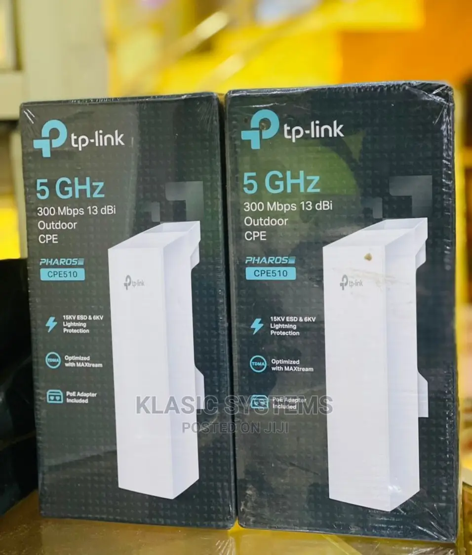 Tp-Link
5ghz
300mbps 13dbi Outdoor CPE Access Point