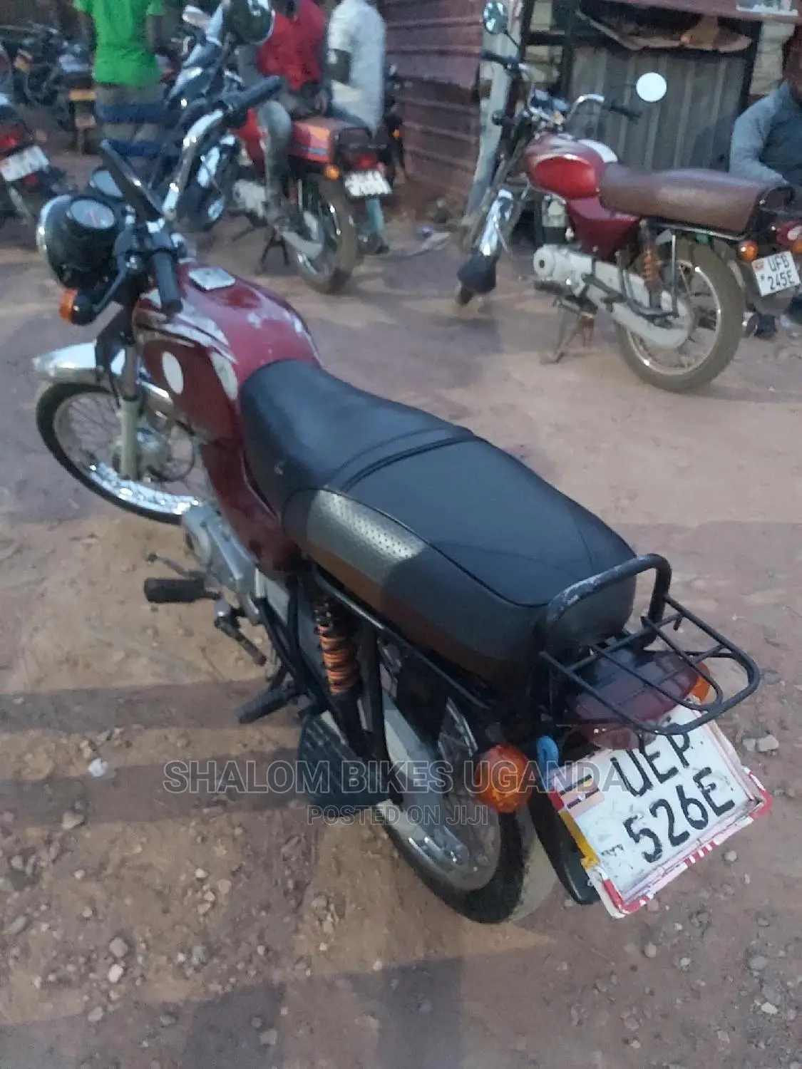 Bajaj Boxer BM100ES 2019 Red