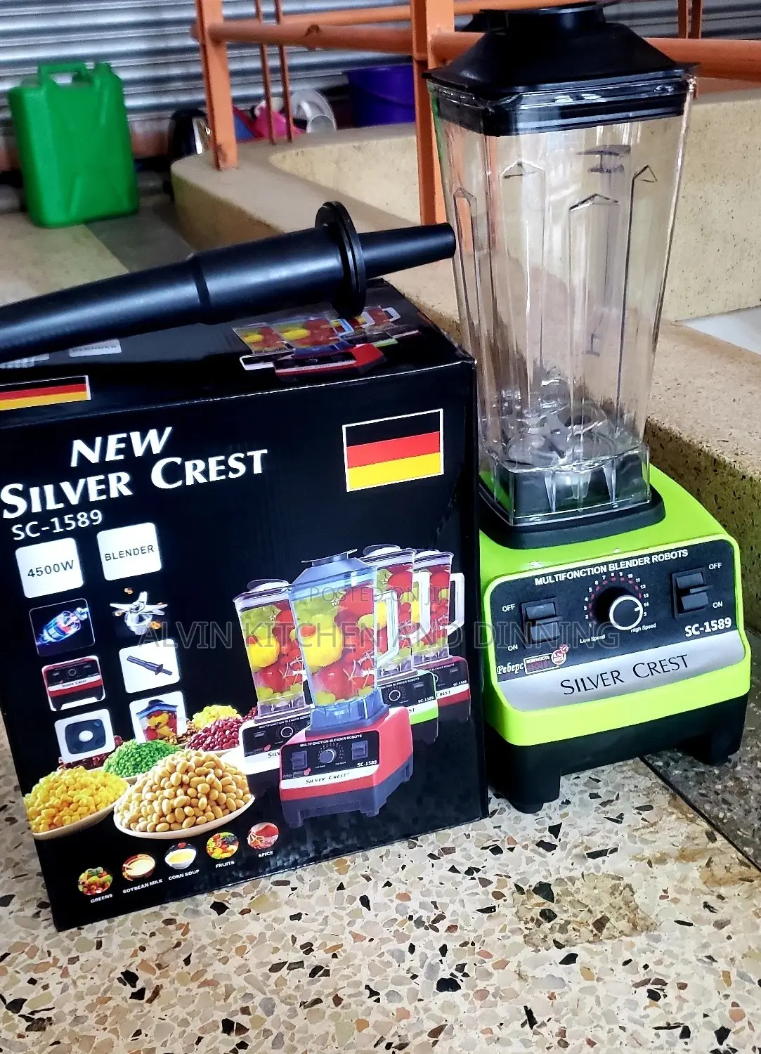 Silver Crest Professional Commercial Blender