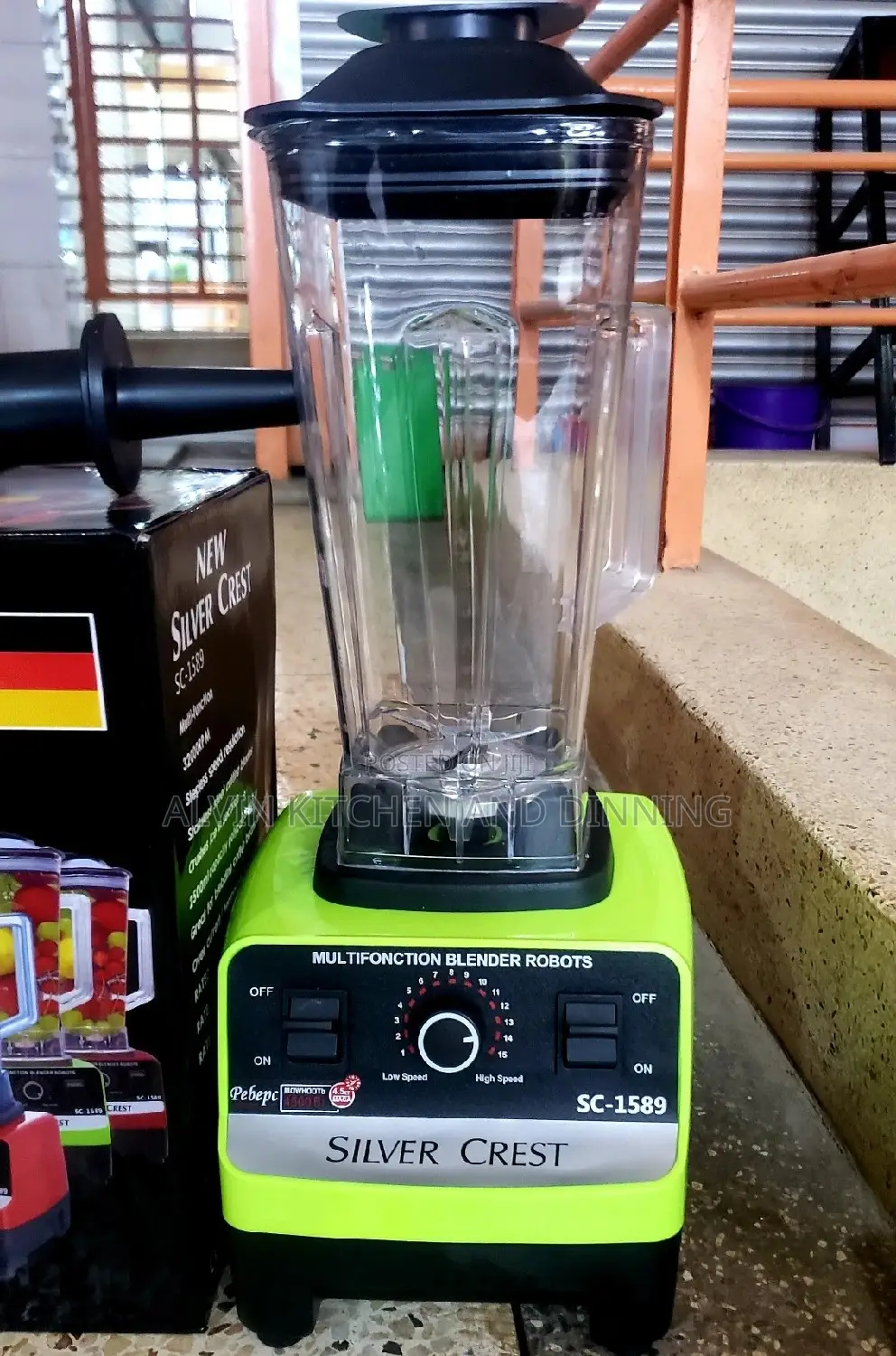 Silver Crest Professional Commercial Blender