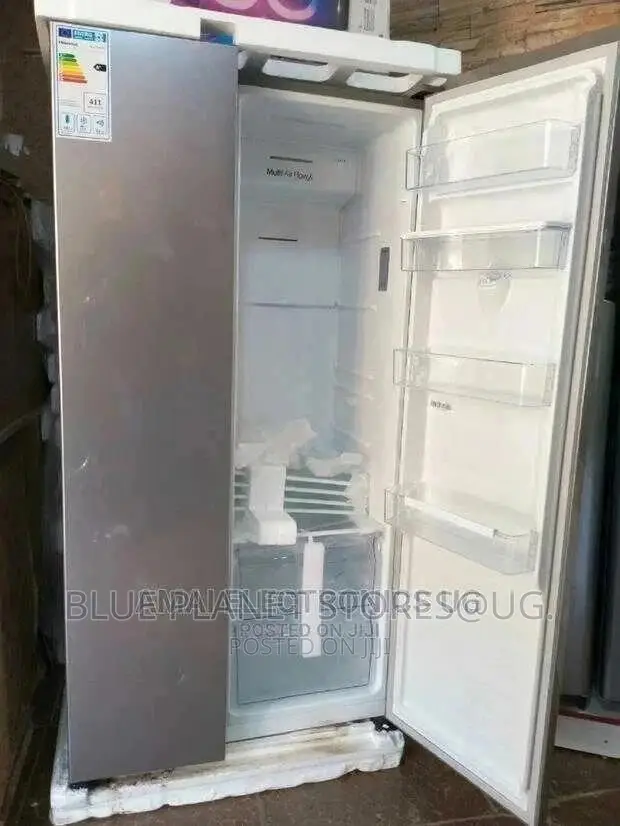 Hisense 670litre Side_by_side Door Fridges With a Dispenser.