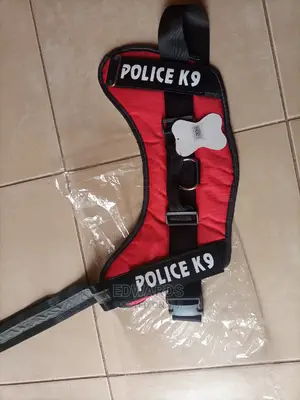 Dog Harness Red Color
