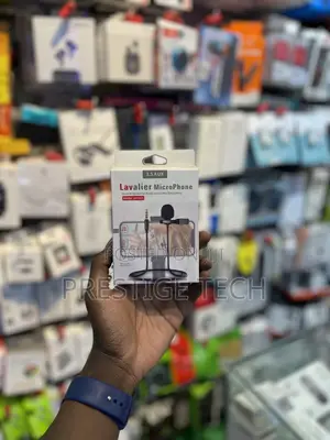 Portable Lavalier Microphone With 3.5mm Aux Cable