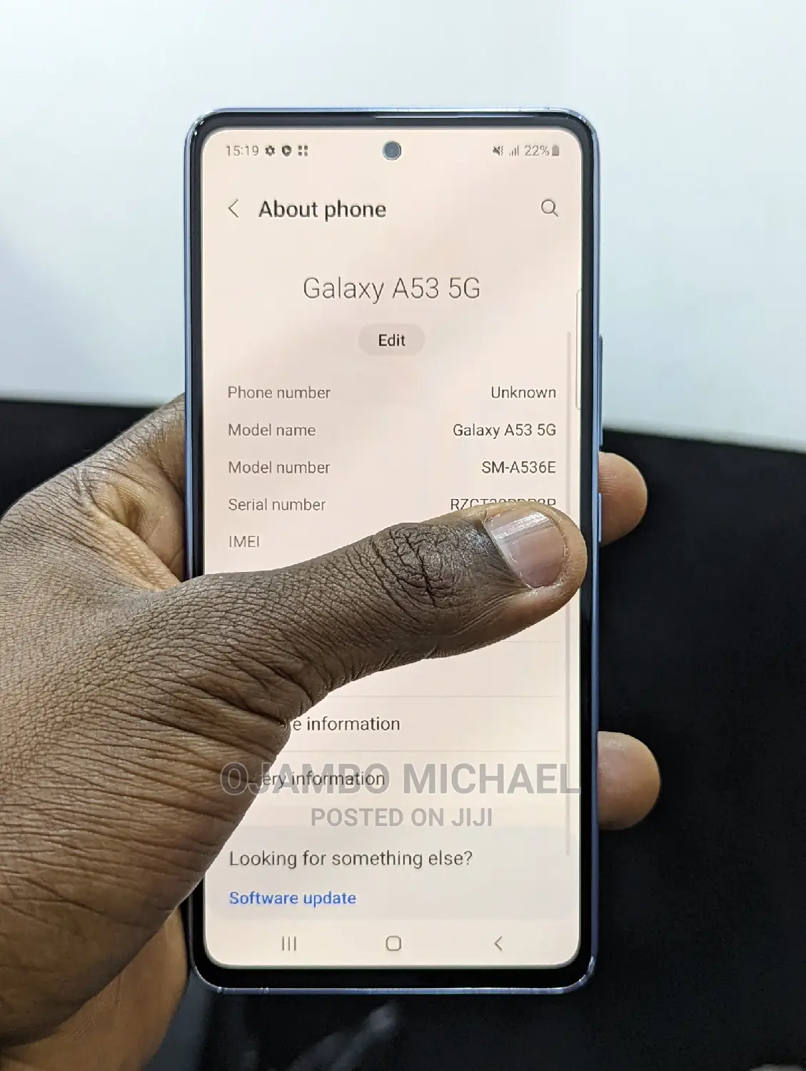 Samsung Galaxy A53 5G 128 GB Blue