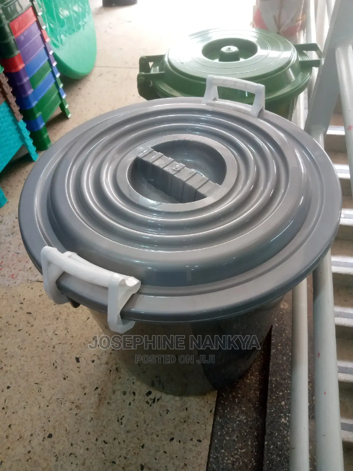 Complast Drum 100ltrs Grey Colour