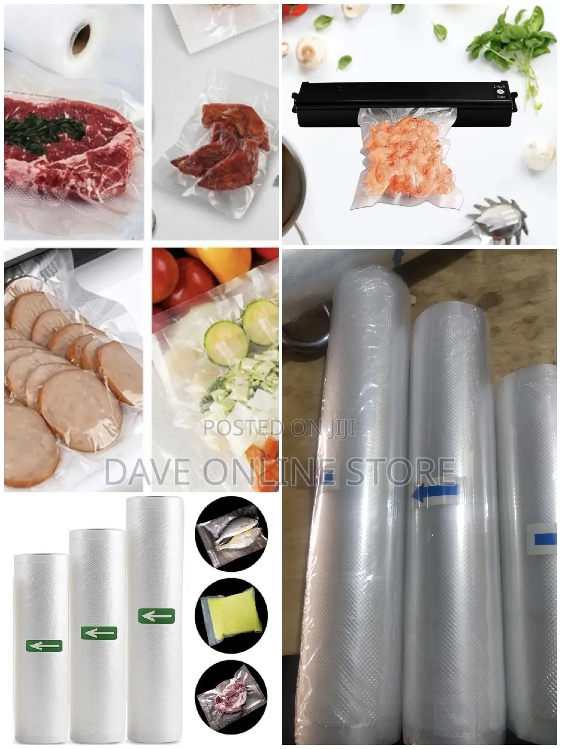 25cm Vacuum Sealer 5 Meter Roll