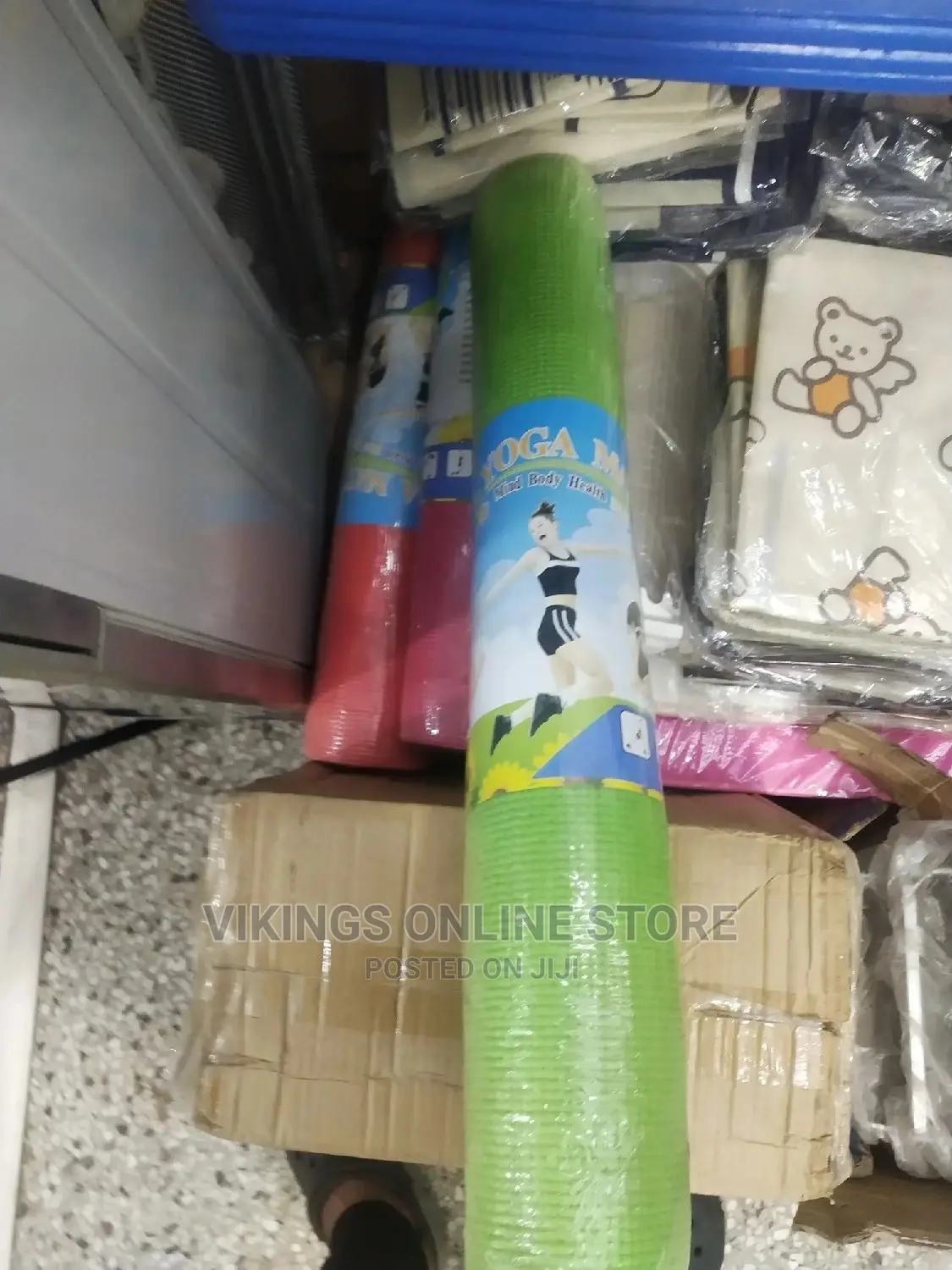 Exercise Yoga Mat for Gym or Home Use.