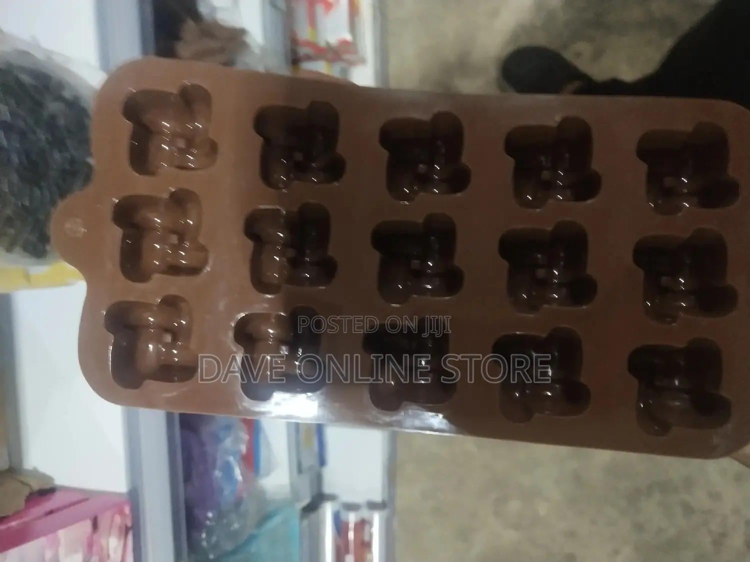 Chocolate Rubber Icecube Trays