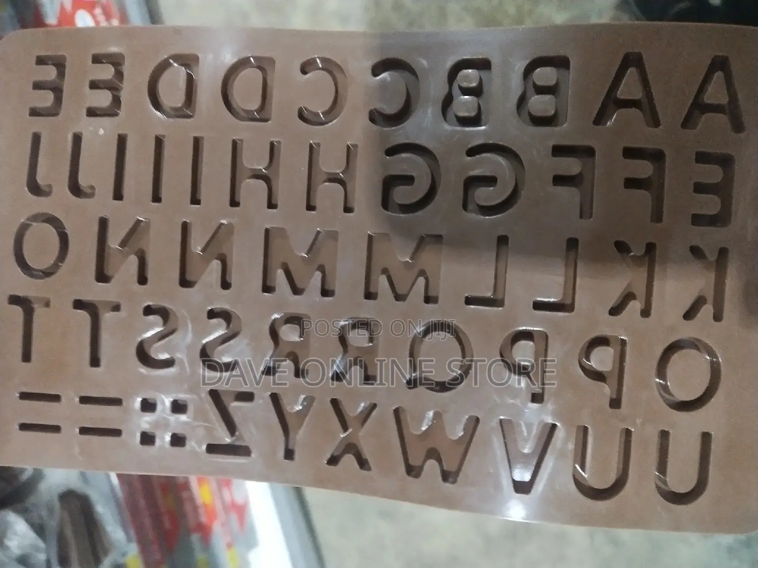 Chocolate Rubber Icecube Trays