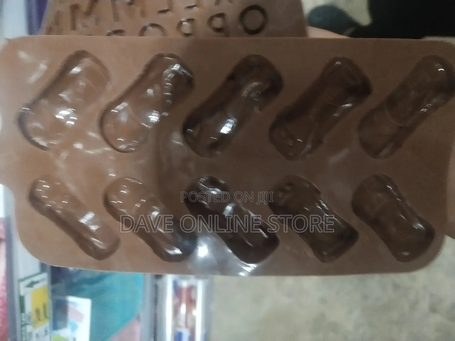 Chocolate Rubber Icecube Trays