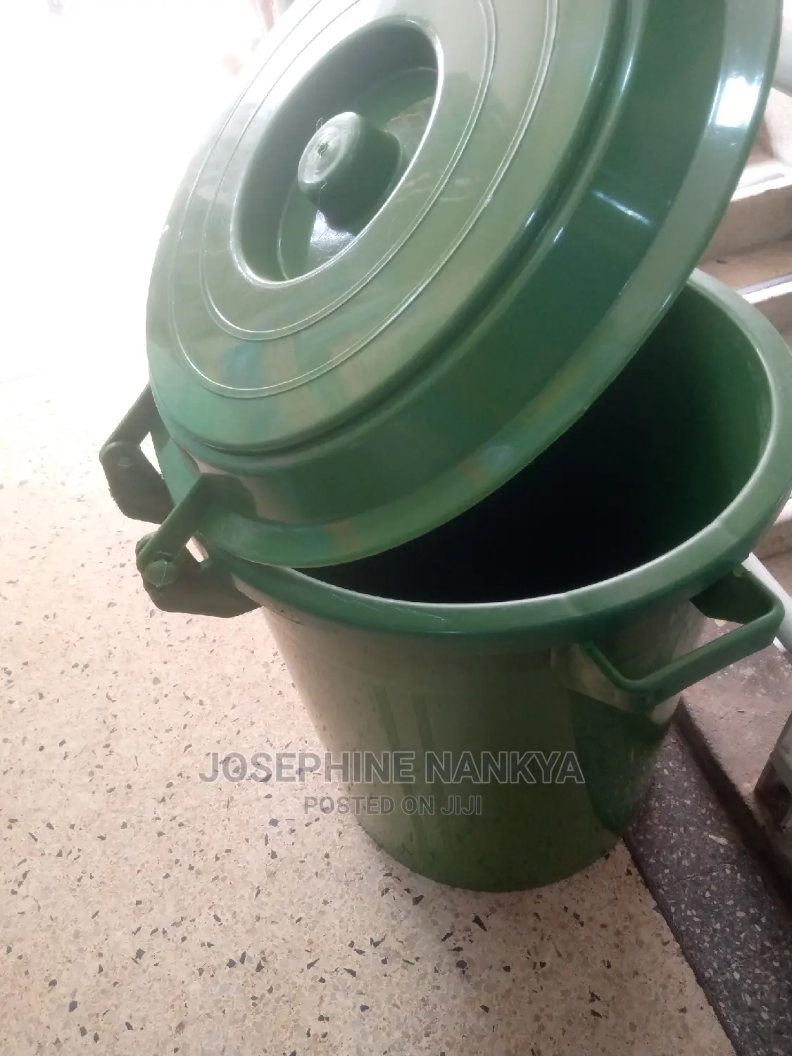 Complast Dustbin 70ltrs Green Colour
