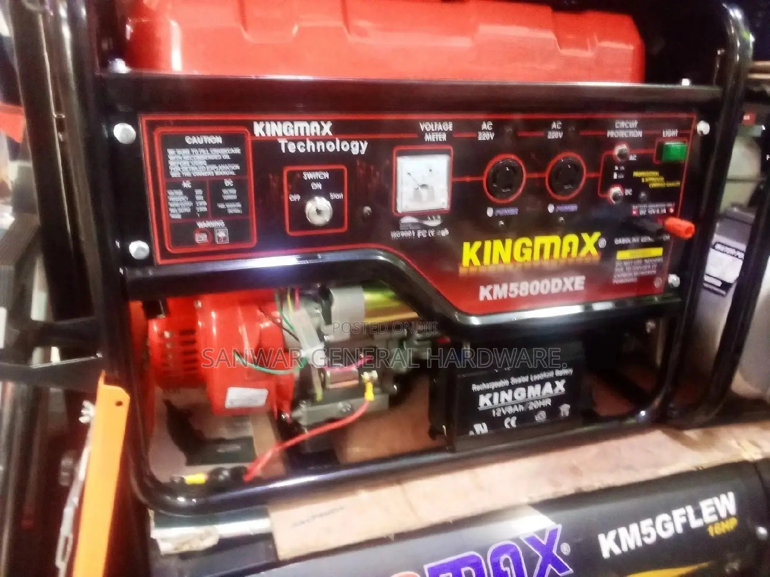 Km58000dxe Generators,(2.8kva) Kingmax-petrol.