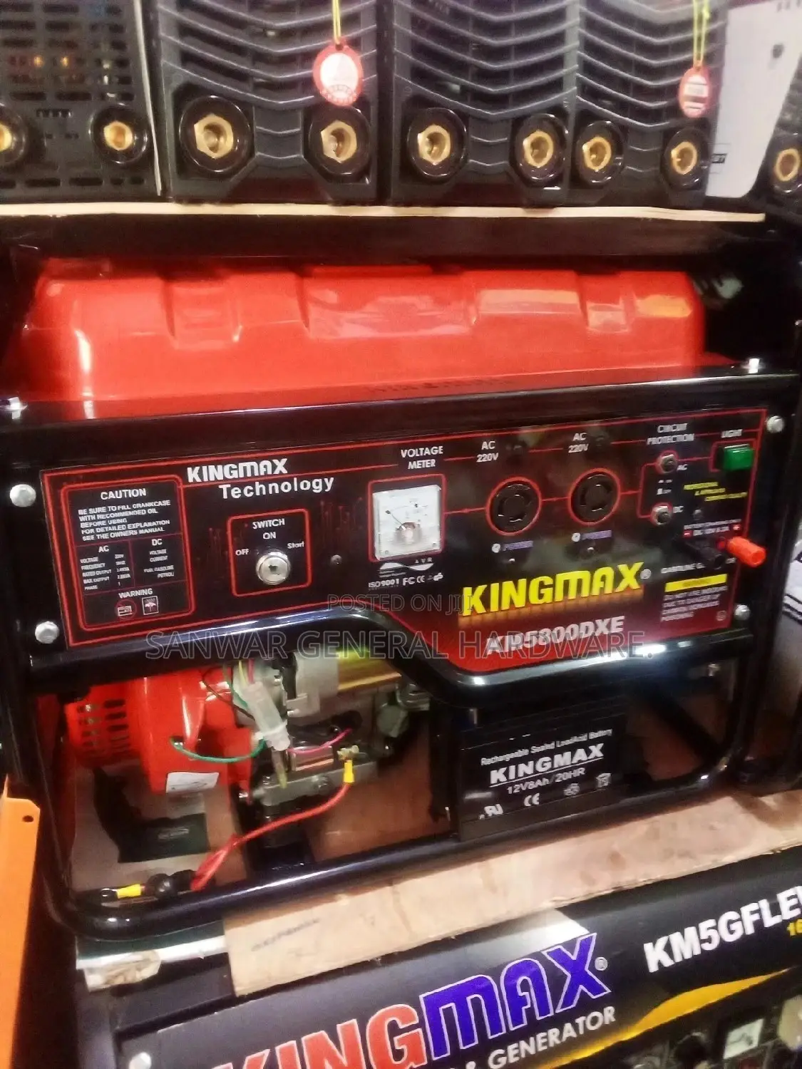 Km58000dxe Generators,(2.8kva) Kingmax-petrol.