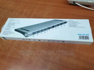 Usb C 11 in 1 Dock Station With 3 Usb, Lan, Hdmi, Vga,Type
