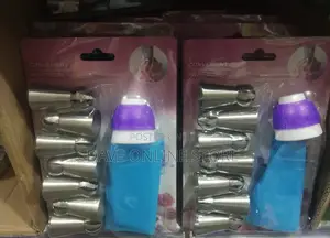 Big Nozzle Cake Icing Set
