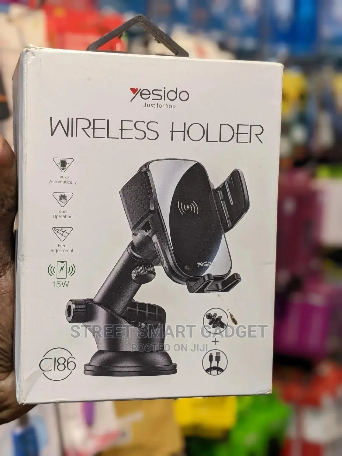 Wireless Car Phone Holder Yesido (C186)