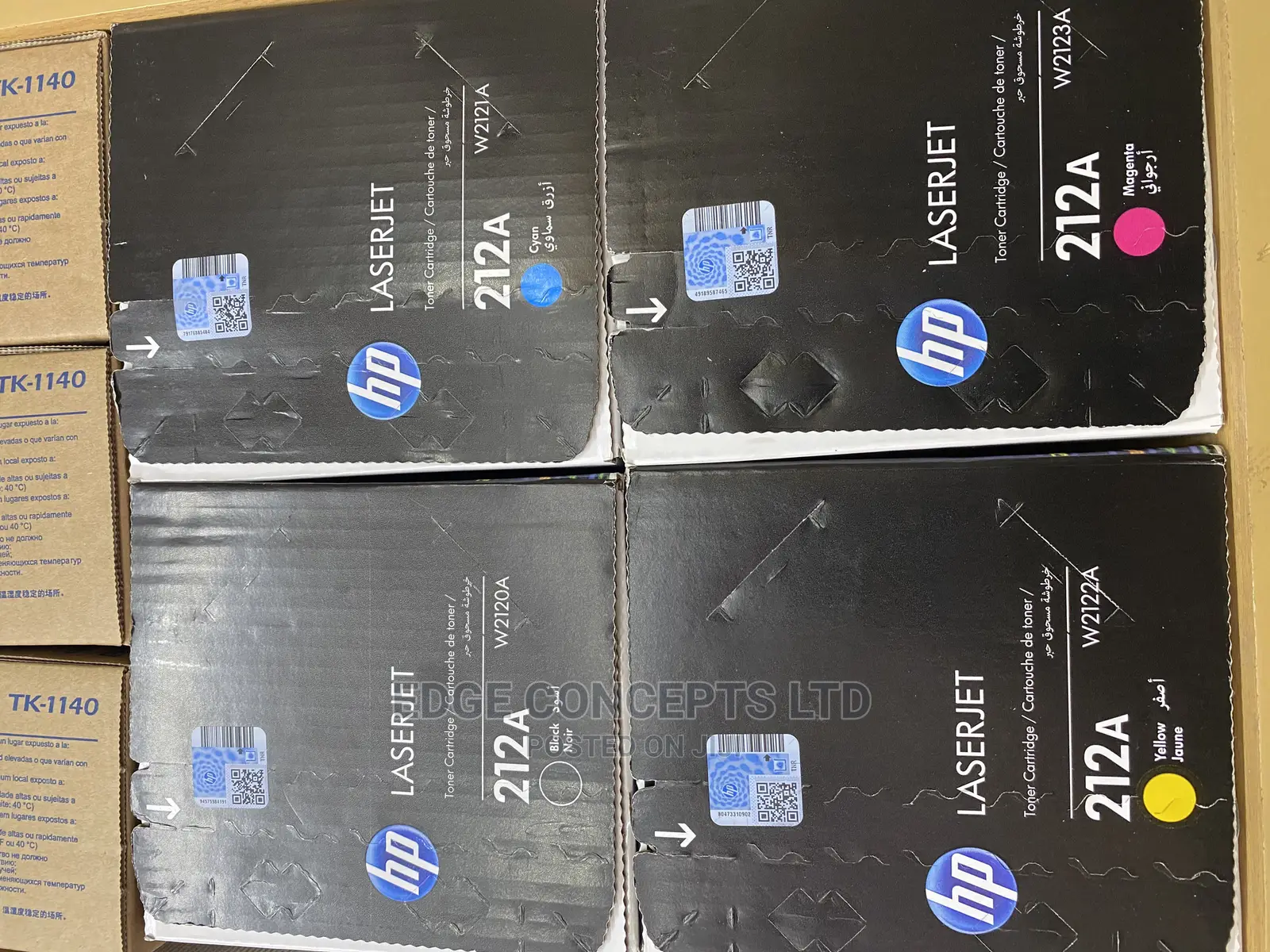 HP Laserjet Toner 212A All Colors