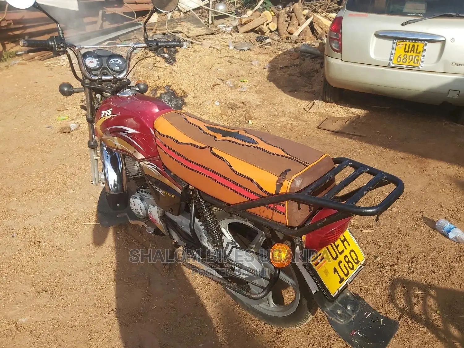 Haojue KA125 HJ125-22 2018 Red
