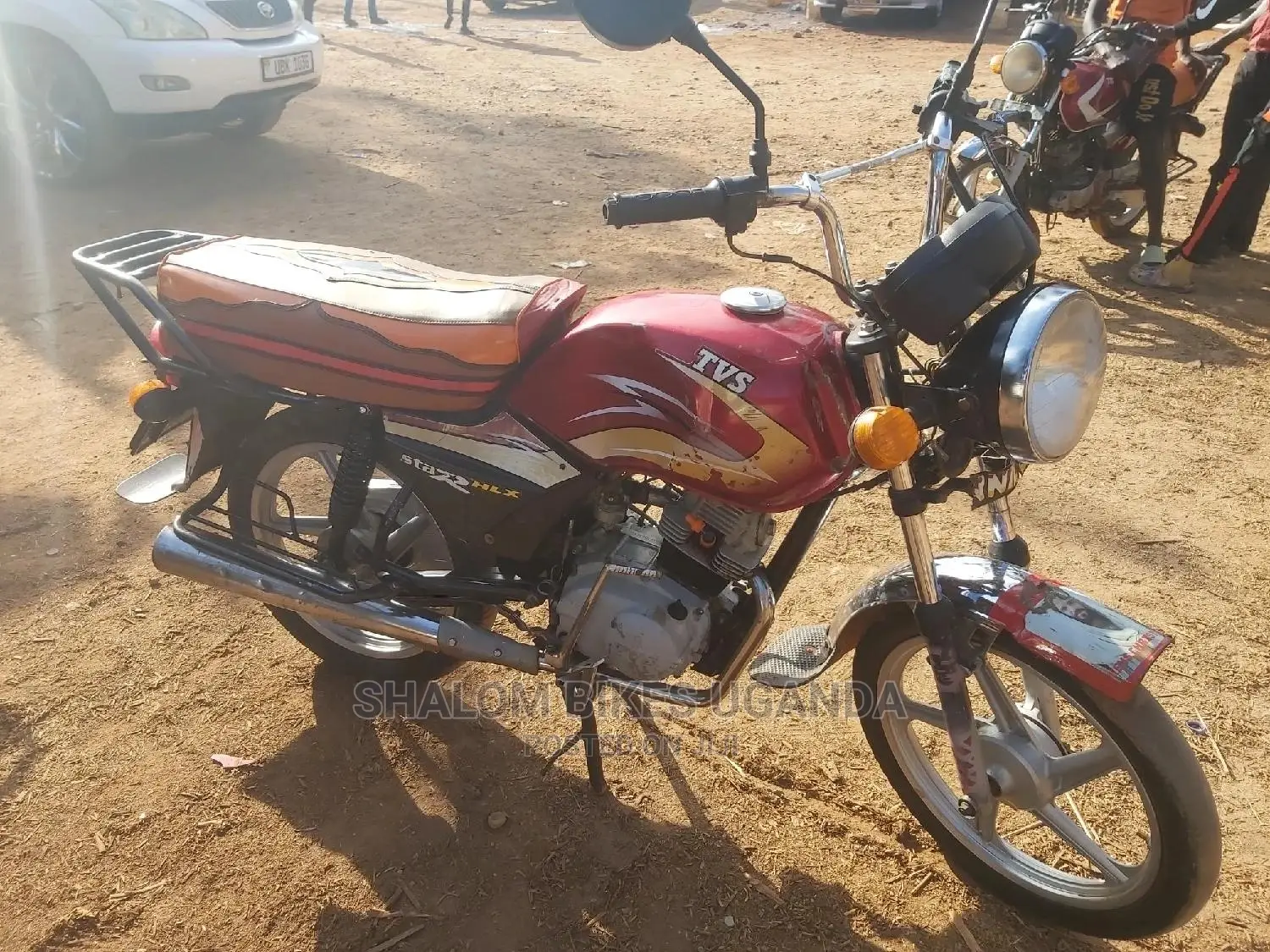 Haojue KA125 HJ125-22 2018 Red