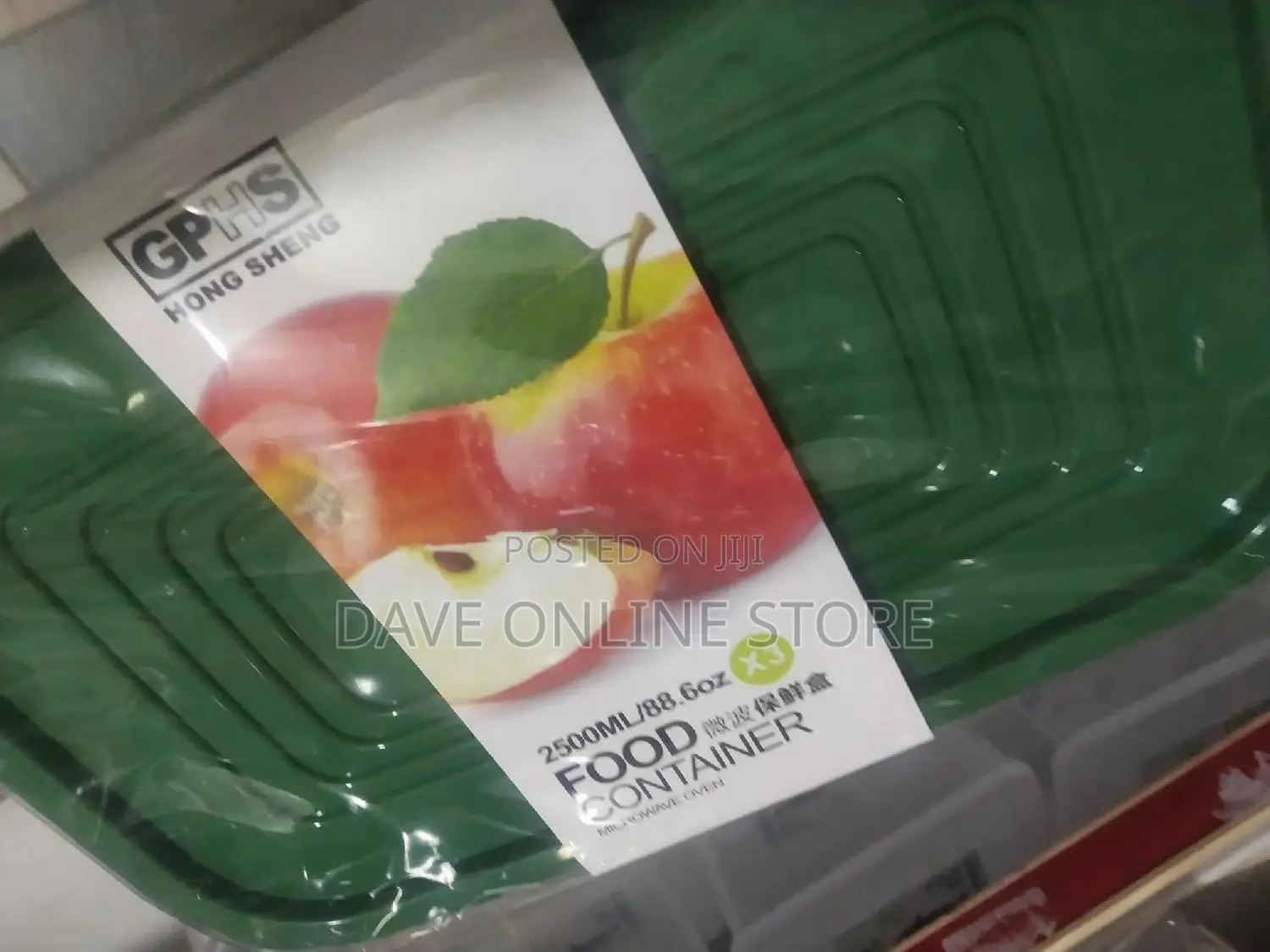 3 Pcs Microwave Storage Containers 2500mls