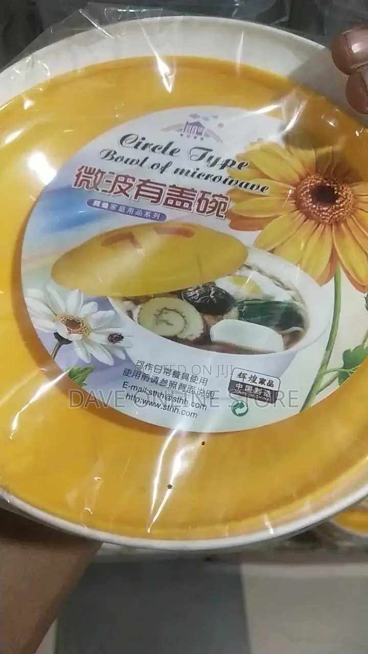 Round Microwave Container Bowl