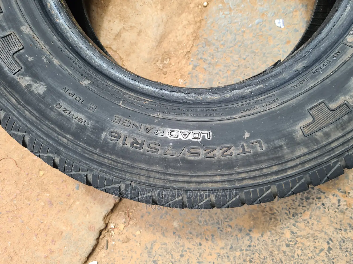 225/75r16 Used Tyres