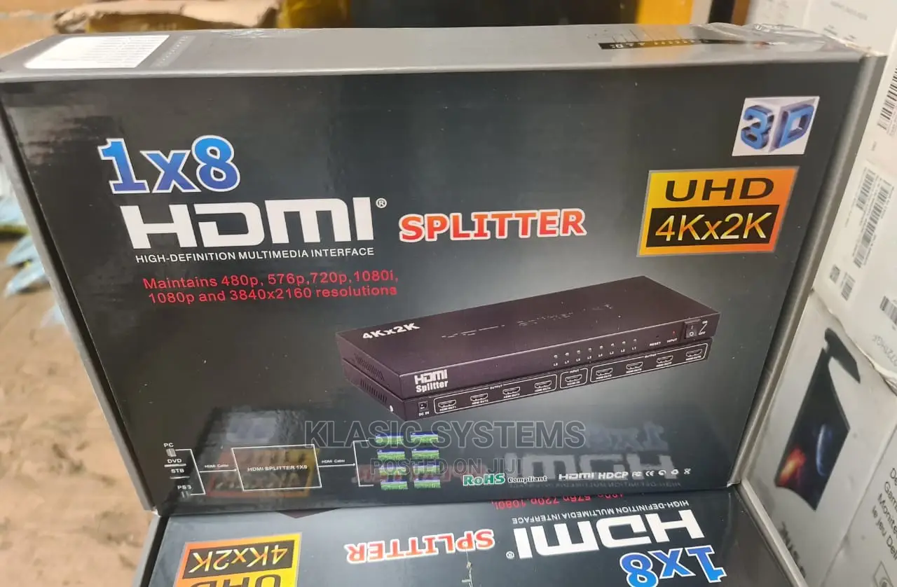 1X8 HDMI Splitter