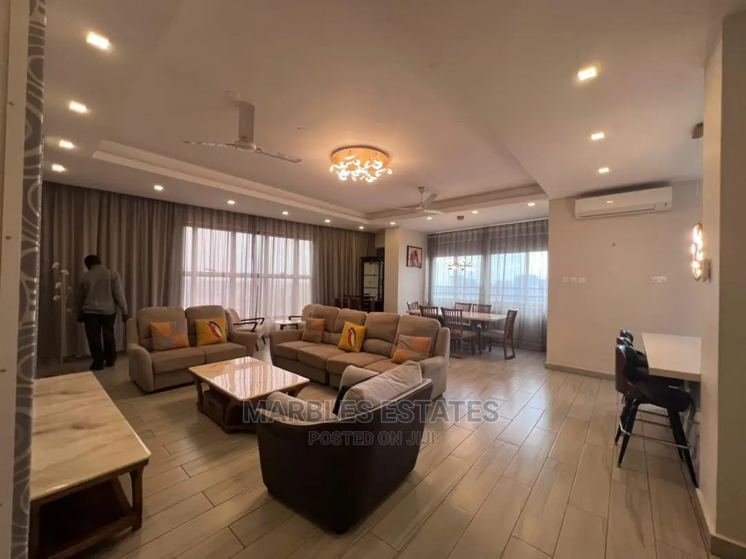 Furnished 3bdrm Apartment in Naguru, Central Division for Rent