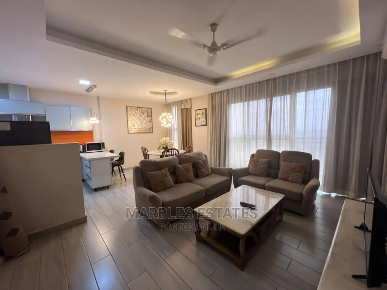 Furnished 3bdrm Apartment in Naguru, Central Division for Rent