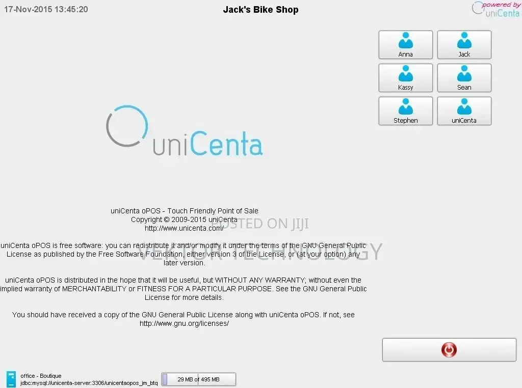 Unicenta Opos 4 Resturants/Supermarkets/Retailshop/Hardwares