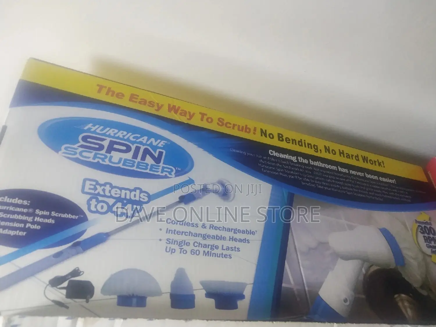 Hurricane Spin Scrubber.