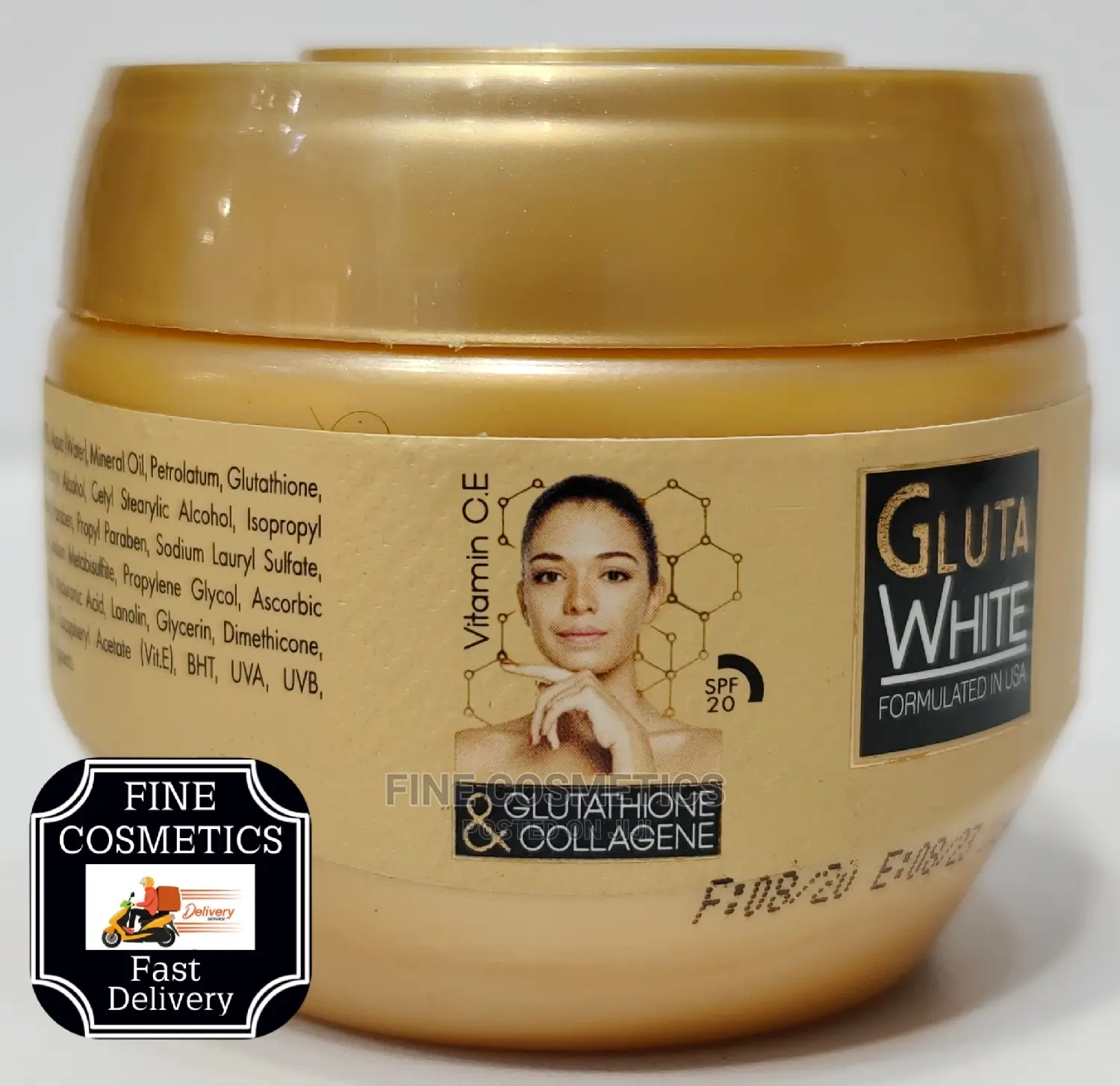 GLUTA WHITE Lotion Glutathione and Collagen Whitening Cream