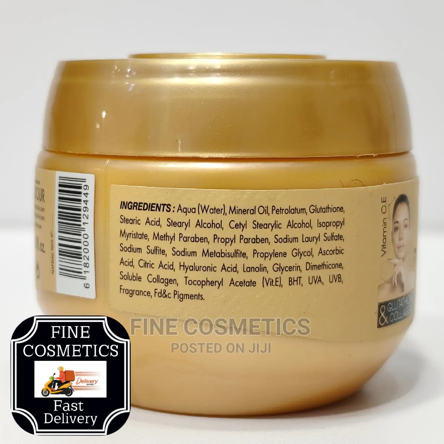 GLUTA WHITE Lotion Glutathione and Collagen Whitening Cream