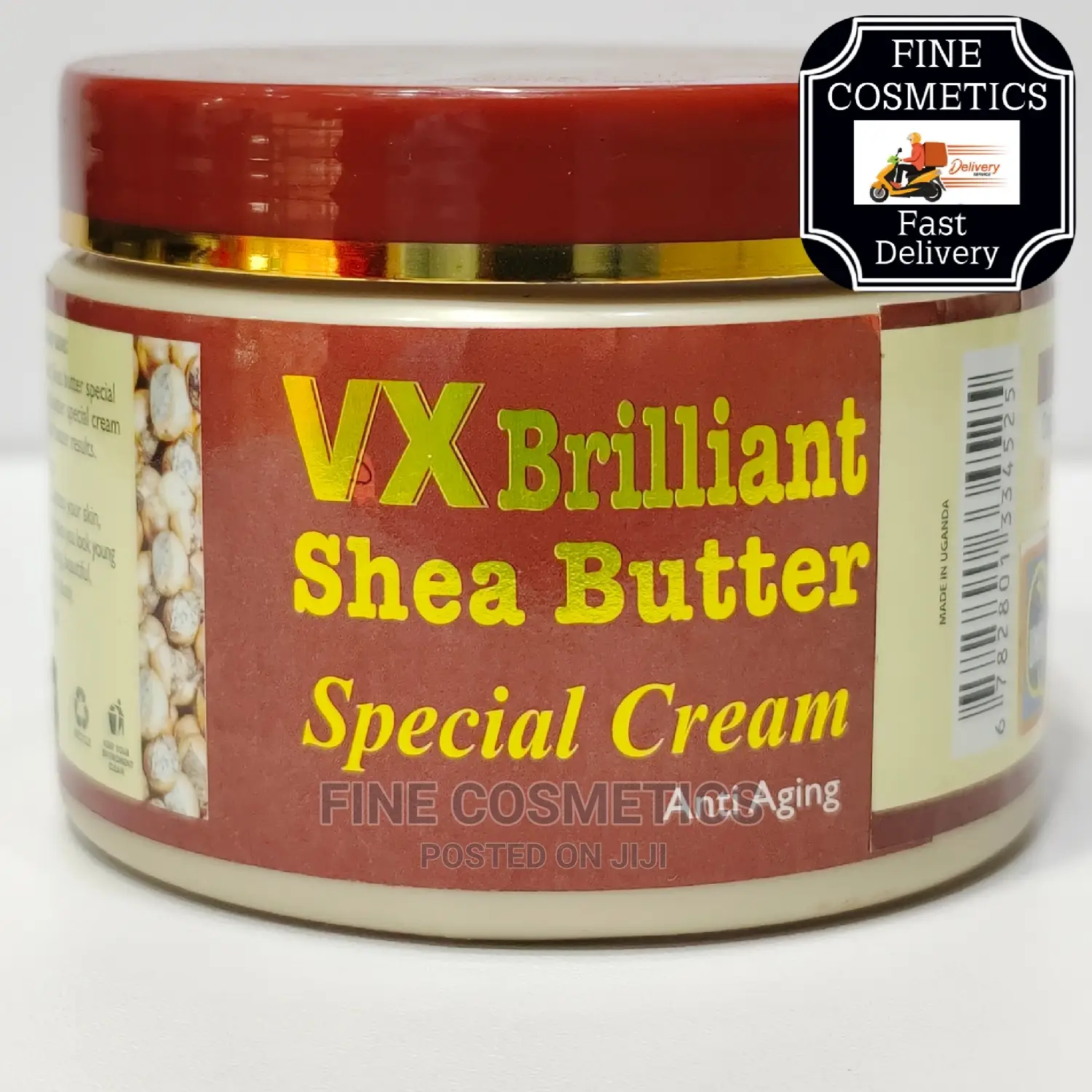 VX Brilliant 100% Pure Shea Body Butter Anti-Ageing Cream