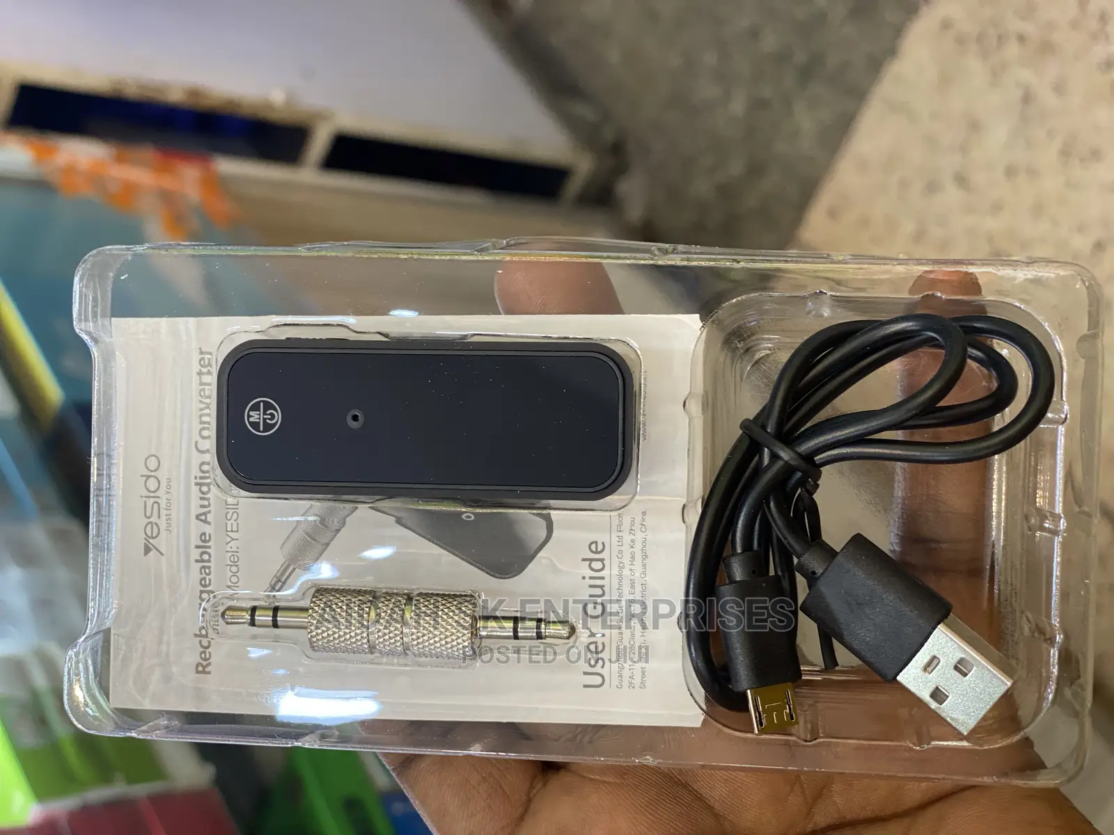 Rechargeable Audio Converter
