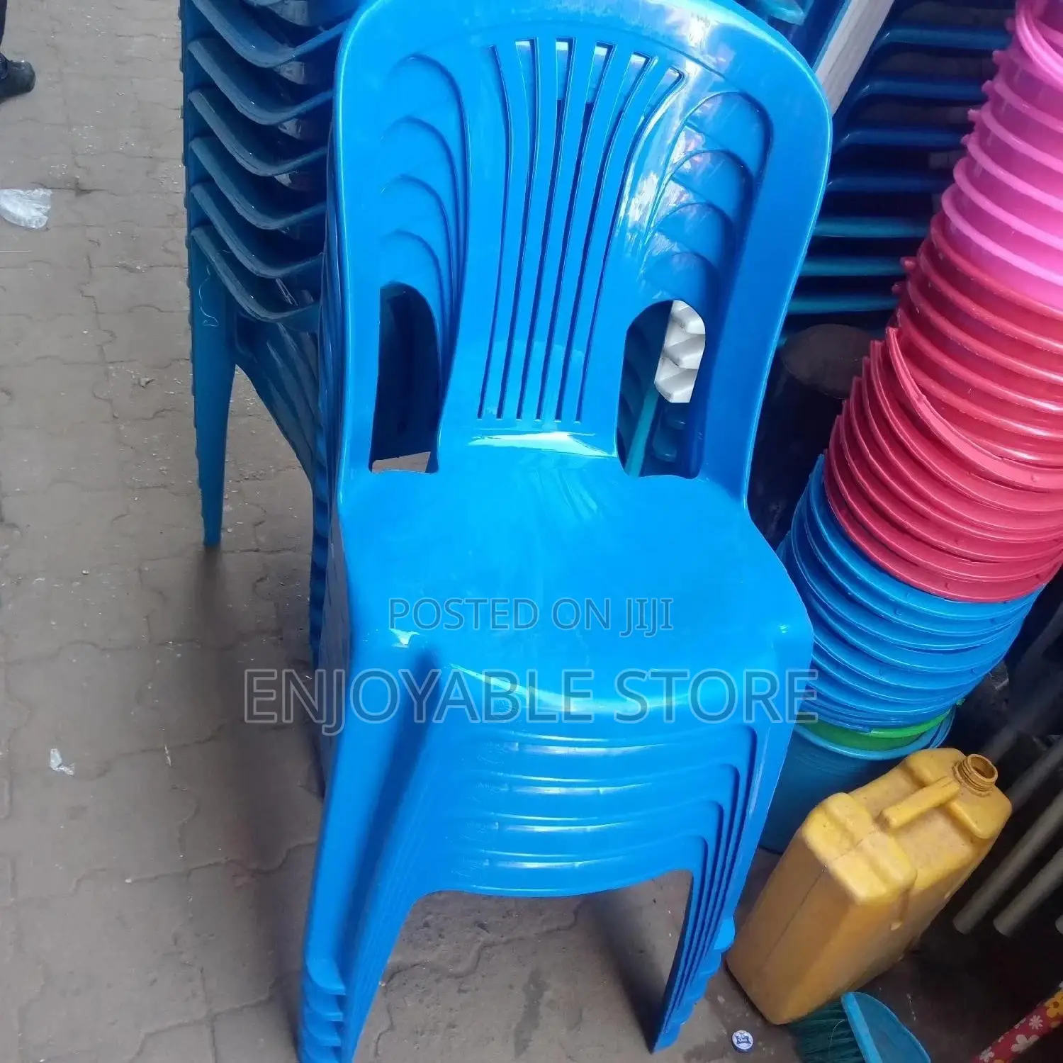 Plastic Mukwano Chairs