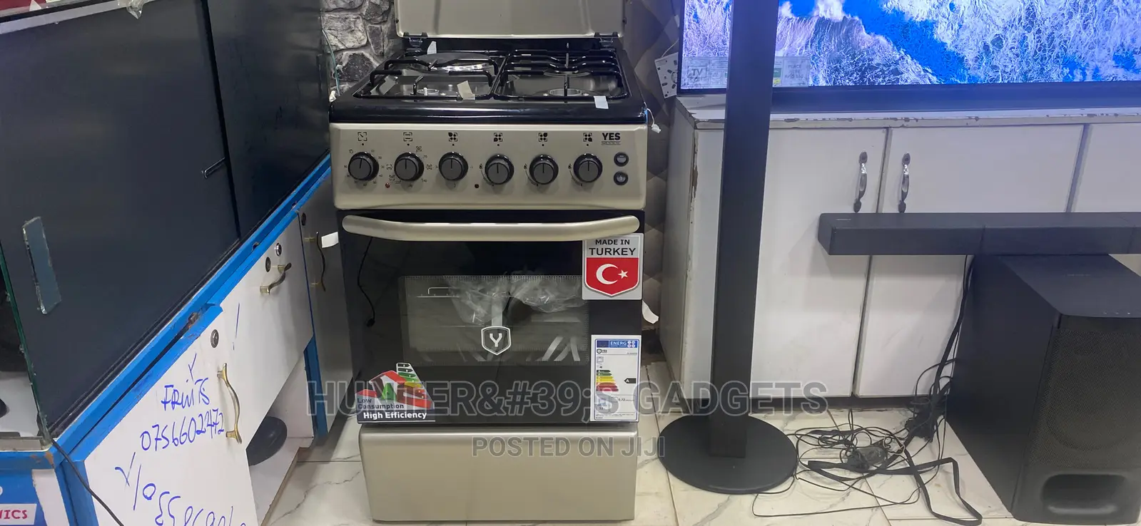 Yes Cooker 50x60 3gas Banner 1 Electric Banner