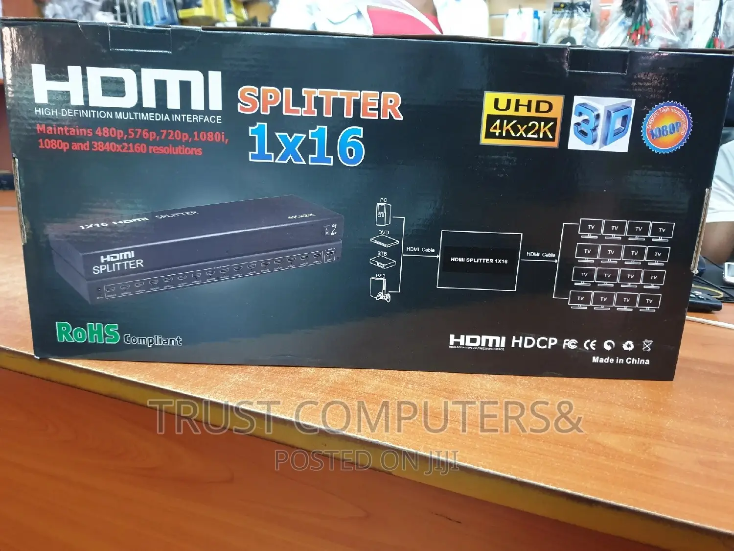 Hdmi Splitter 16 Port 4k