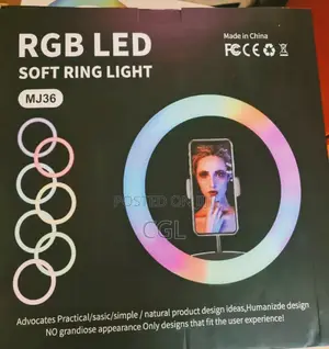 Photo - RGB Soft Ringlight RGB Led Ring Light