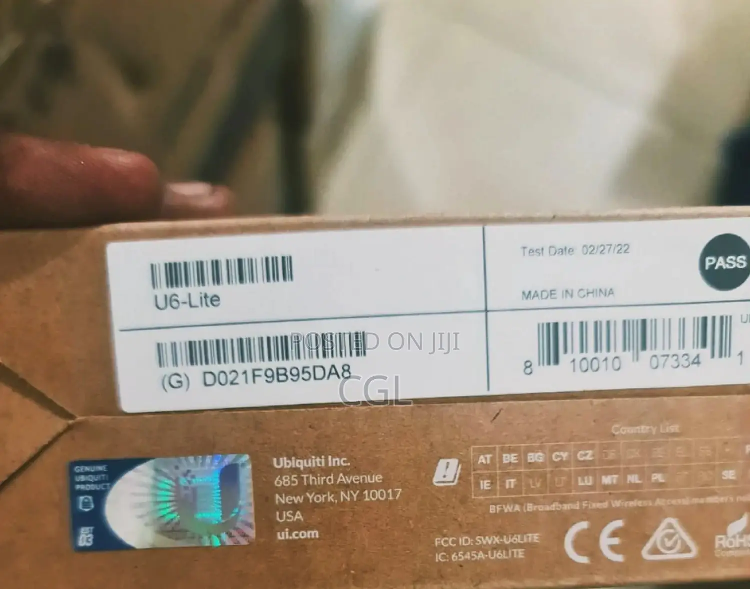 Unifi U6 Lite Ubiquiti Acesspoint Unifi 6 Lite Acess Point