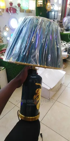 Green Bedside Lamp