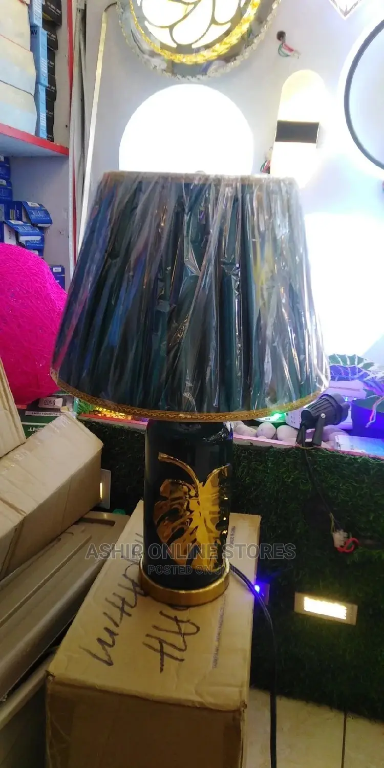 Green Bedside Lamp
