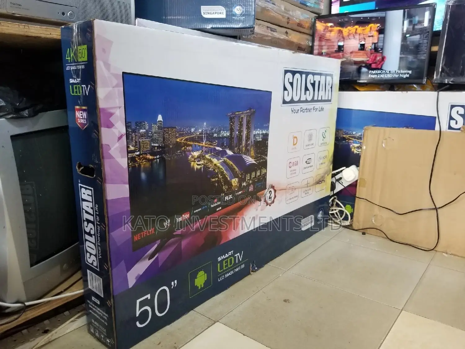 Solstar 50inches Smart TV