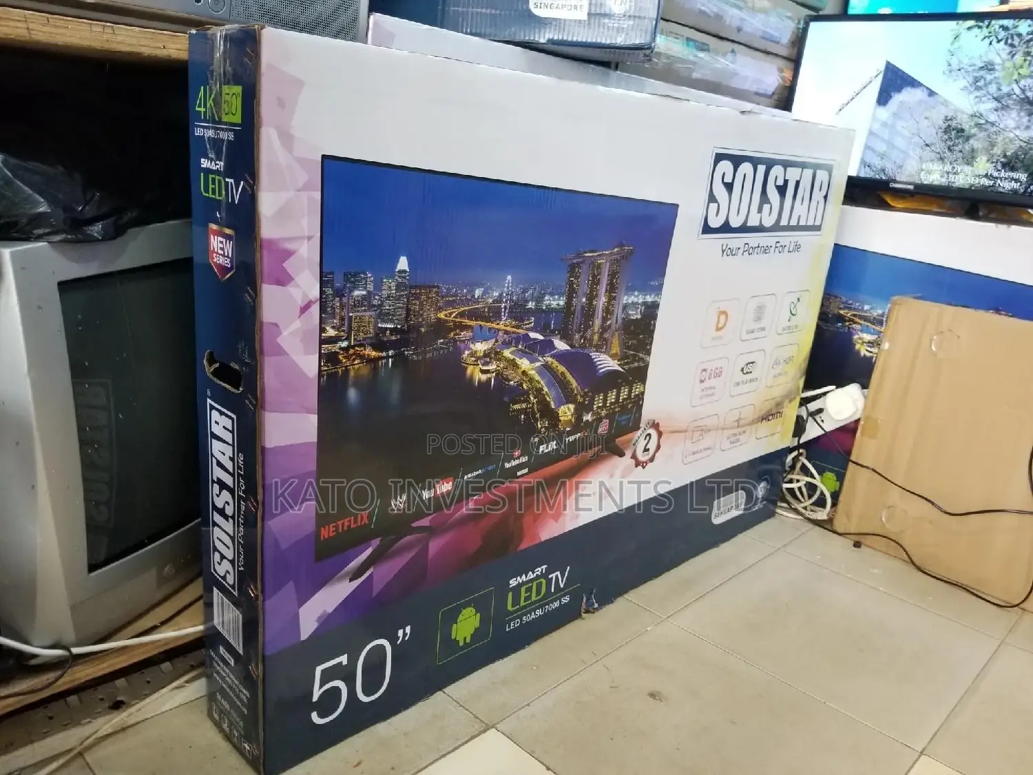 Solstar 50inches Smart TV