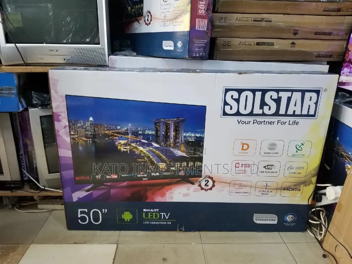 Solstar 50inches Smart TV