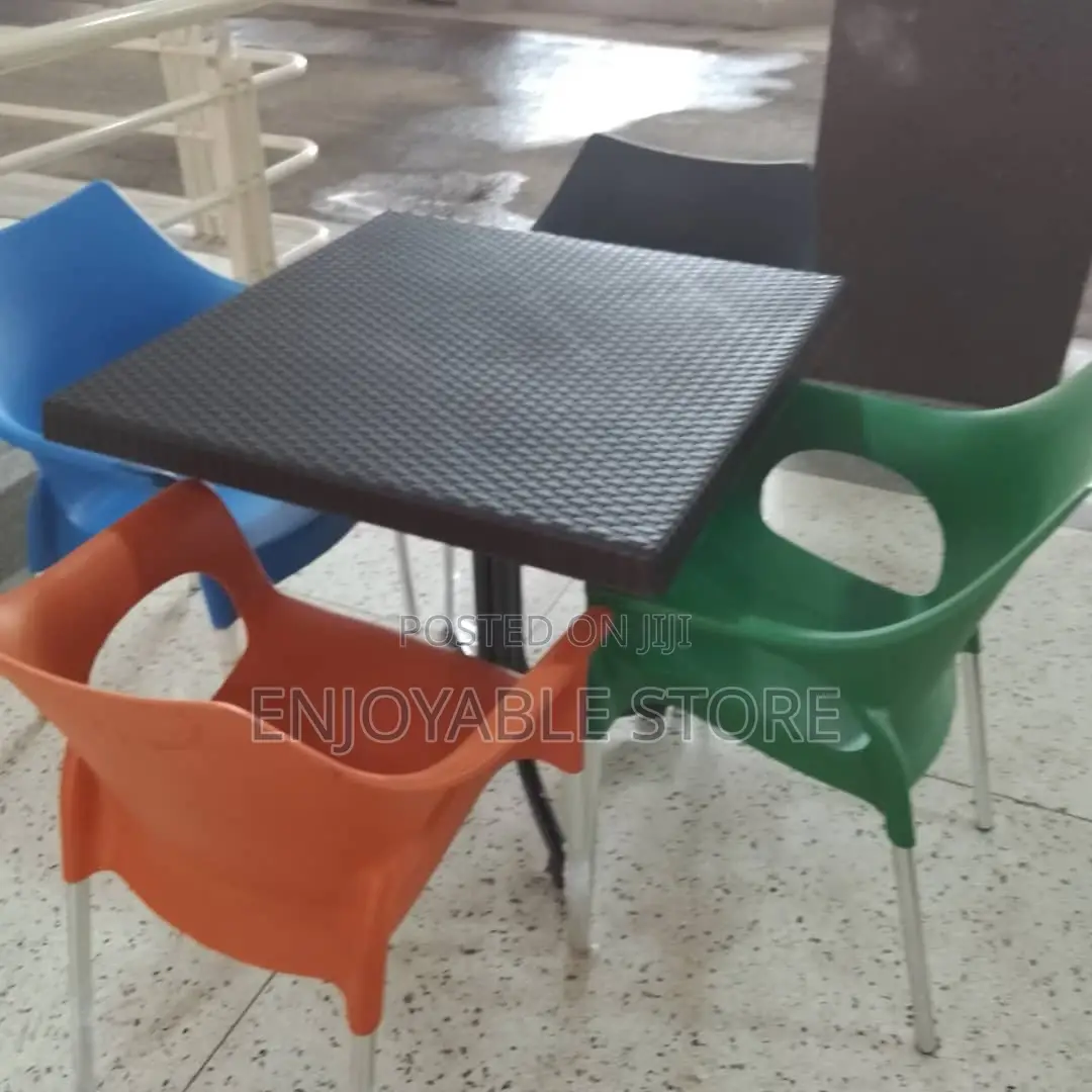 Plastic Set of Table and Chairs