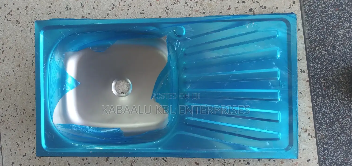 40×75cm Kitchen Sink Light Guage Single Bowl Single Tray