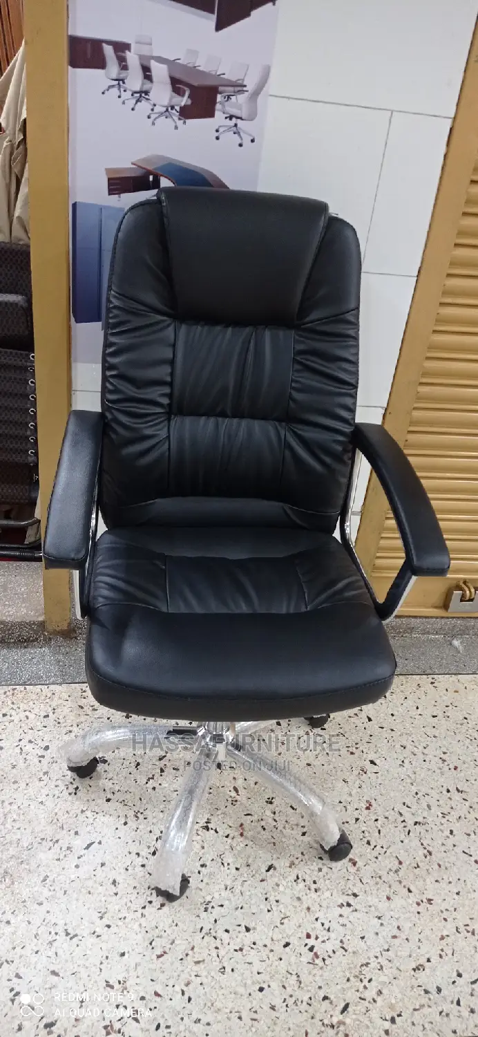 High Back Leather Office Chair